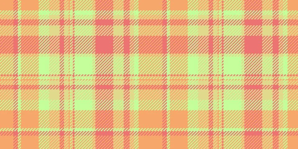 Creation fabric plaid pattern, mens shirt textile vector seamless. Sample t.. Stock Illustration
