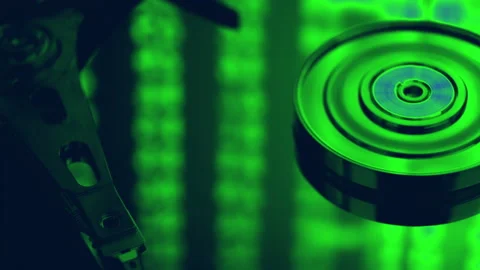 Creation of a modern digital avatar. Processing huge amounts of data about each  Stock Footage 165888956