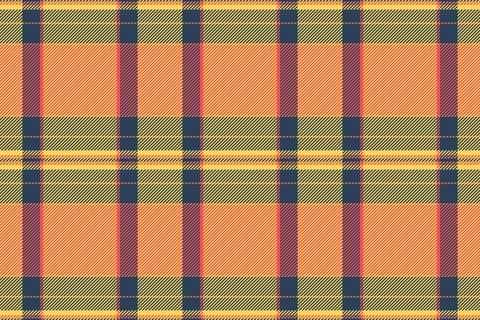 Creation plaid fabric seamless, screen check textile background. Crease vec.. Stock Illustration