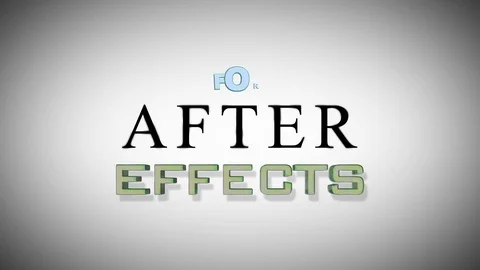 Creation Title Effects Stock After Effects