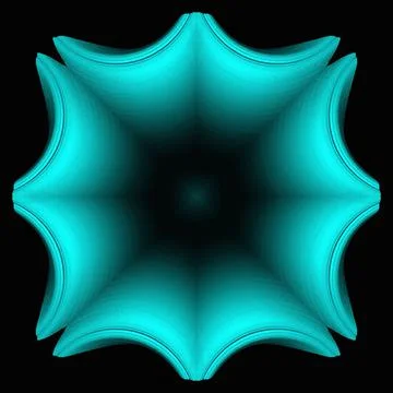 Creative 3d design blue ornate ornamental texture details on black background 스톡 일러스트