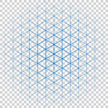 Creative 3d isometric background lines Stock Photos