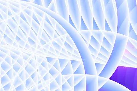 Creative 3d optical illusion illustrated abstract and wavy style 库存插图
