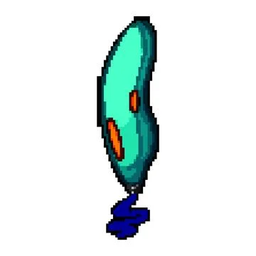 Creative 3d pen pixel art vector illustration Stock Illustration