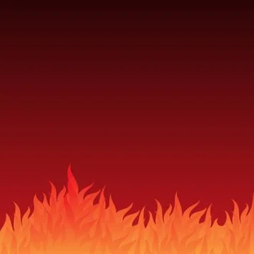 Creative, abstract and simple flame background Stock Illustration