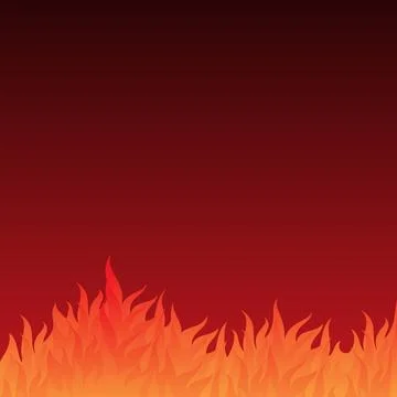 Creative, abstract and simple flame background with gradation color Illustrazione stock
