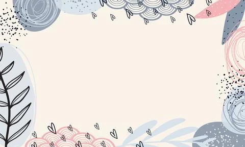 Creative abstract art banner background Stock Illustration