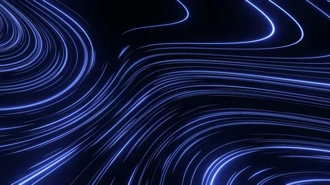 Creative abstract background. Dynamic pattern with lines and light Video stock 135369332