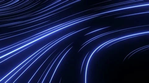 Creative abstract background. Dynamic pattern with lines and light Video stock 135369334