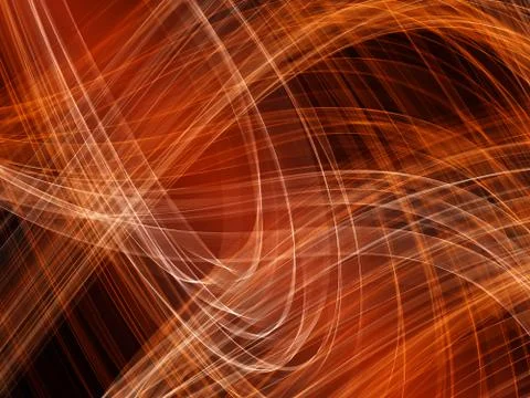Creative abstract background with light lines Stock Illustration