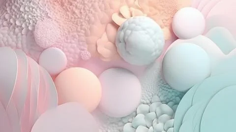 Creative abstract background. Light soft nude colors Stock Illustration