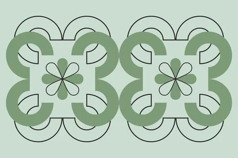 Creative abstract background Seamless pattern Illustrazione stock