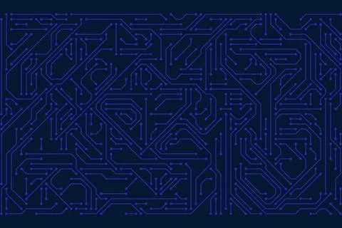 Creative abstract background Seamless pattern Stock Illustration