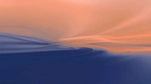 Creative Abstract Background with Warm Gradient Light Waves Stock Footage 332343751