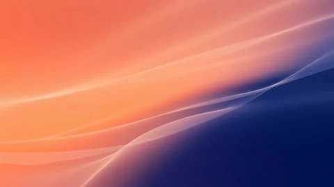 Creative Abstract Background with Warm Gradient Light Waves Stock Footage 332343757