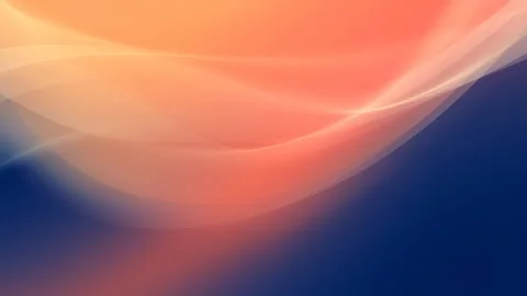Creative Abstract Background with Warm Gradient Light Waves Stock Footage 332343760