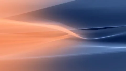 Creative Abstract Background with Warm Gradient Light Waves Stock Footage 332343762