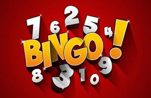 Creative Abstract Bingo symbol Stock Illustration