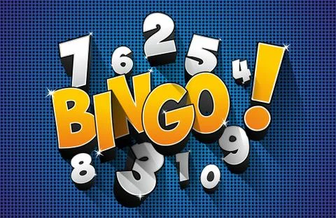 Creative Abstract Bingo symbol Stock Illustration