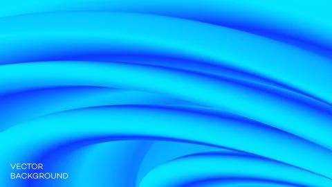 Creative abstract blue color gradient colorful fluid background design vector 스톡 일러스트