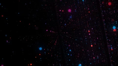Creative Abstract Color Circle Noise Stock Footage 116194803