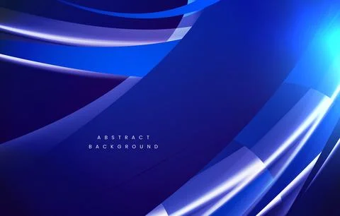 Creative abstract colorful modern with light effect vector with blue color イラスト素材
