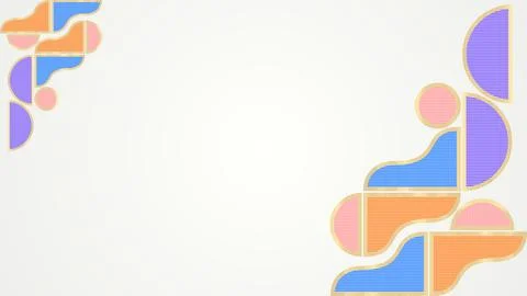 Creative abstract crafted background Illustrazione stock