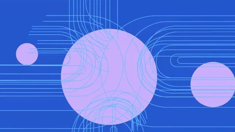 Creative abstract geometric background for change Stock Footage 259410604