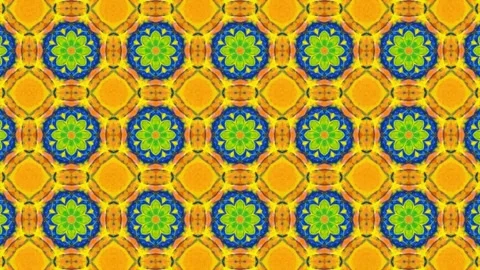 Creative Abstract Geometry Kaleidoscope Motion Video Видео 326849954