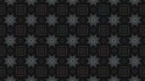 Creative Abstract Geometry Kaleidoscope Visual Loop Stock Footage 326762088
