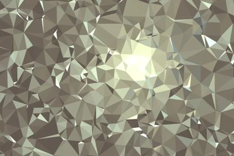 Creative abstract illustration with gradient. Triangular pattern for design. Stockillustratie