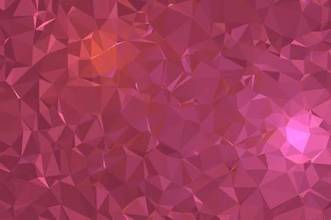 Creative abstract illustration with gradient. Triangular pattern for design. Stockillustratie