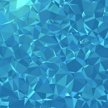 Creative abstract illustration with gradient. Triangular pattern for design. Stock Illustration