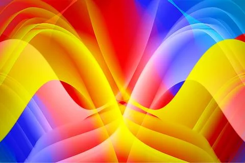 Creative abstract liquid color gradient colorful hd wallpaper wavy fluid Иллюстрация