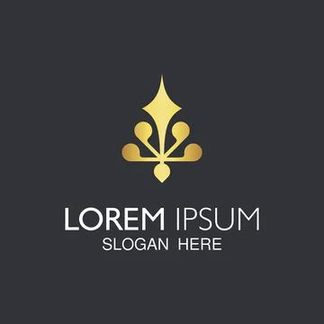 Creative abstract logo design Stock Illustration