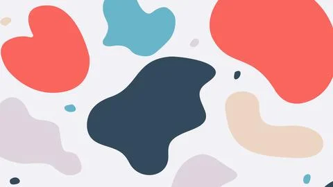 Creative abstract organic splash background Stock Illustration