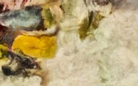 Creative abstract painting background in oil. Textured brush strokes of paint Stock Photos
