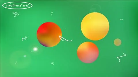 Creative abstract space background picture graphic. Illustrazione stock