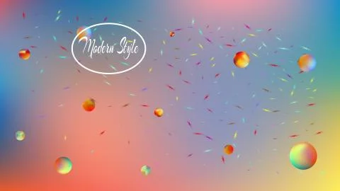 Creative abstract space background picture smooth. Stock Illustration