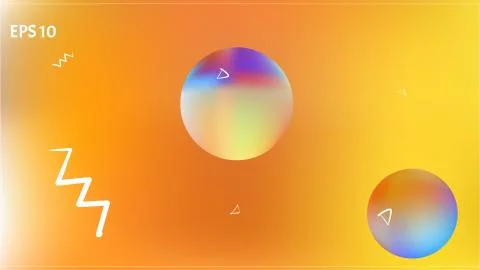 Creative abstract space background picture blur. Illustrazione stock