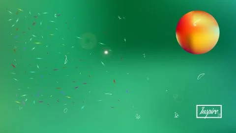 Creative abstract space background picture blur. Stock Illustration