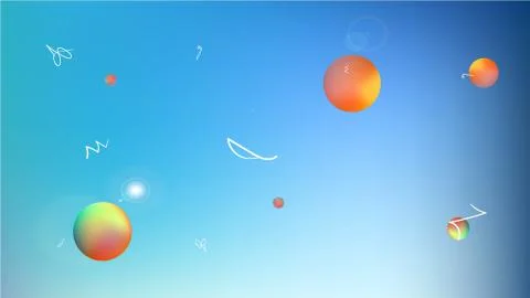 Creative abstract space background picture color. Stock Illustration