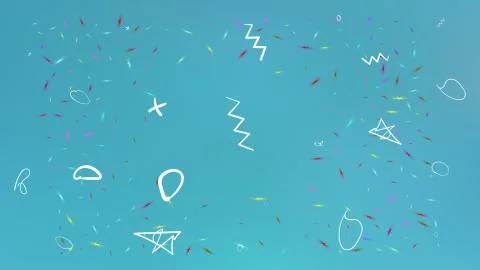 Creative abstract space background picture light. Stock Illustration