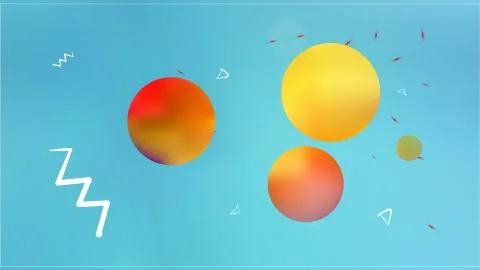 Creative abstract space background picture blur. Stock Illustration