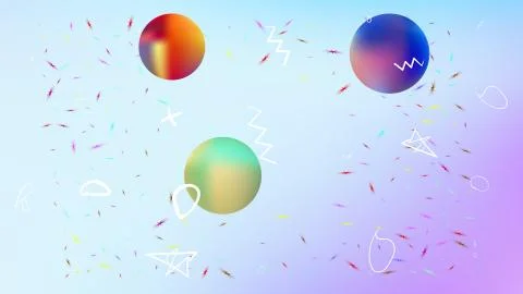 Creative abstract space background picture mesh. Stock Illustration