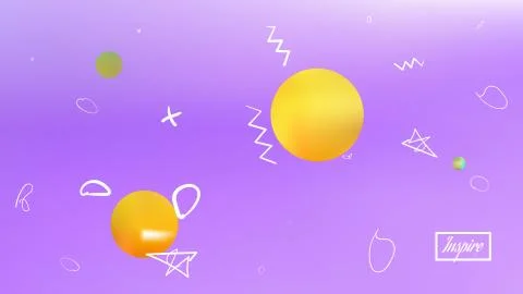 Creative abstract space background picture graphic. Stockillustratie