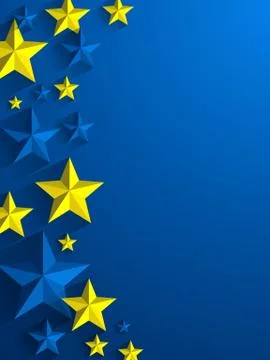 Creative Abstract Stars background Stock Illustration