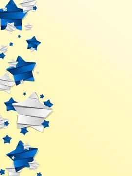 Creative Abstract Stars background Stock Illustration