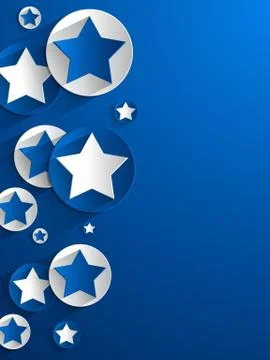 Creative Abstract Stars background Stock Illustration
