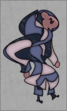 Creative abstract style design for window and door decoration Stock-Illustration